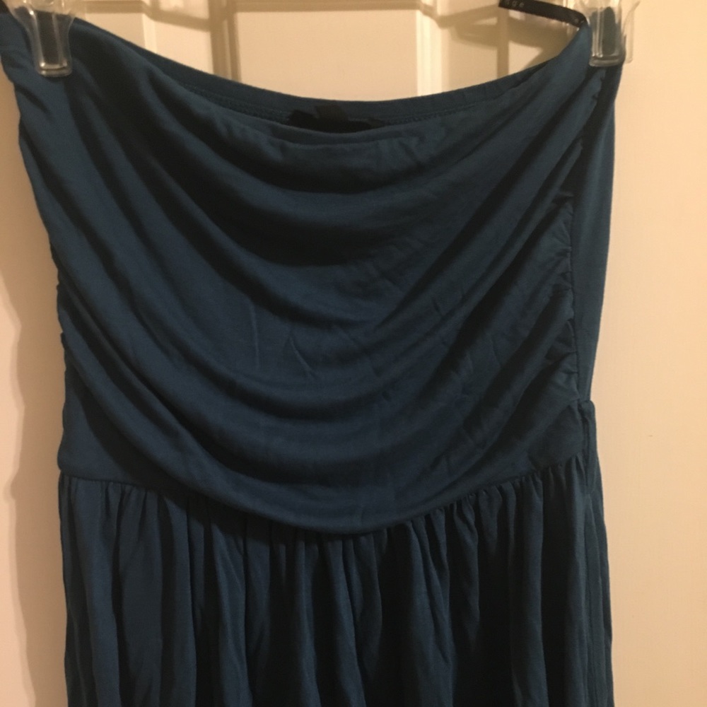 Strapless hi-lo dress - Picture 3 of 4